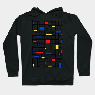 Map Lines Mond Hoodie